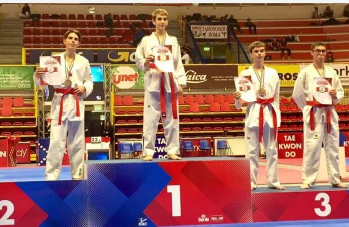 Taekwondo, medaglia d’argento per il mazarese Gancitano ai campionati italiani