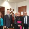 Trapani, il vescovo Fragnelli in visita alle istituzioni civili e militari del territorio