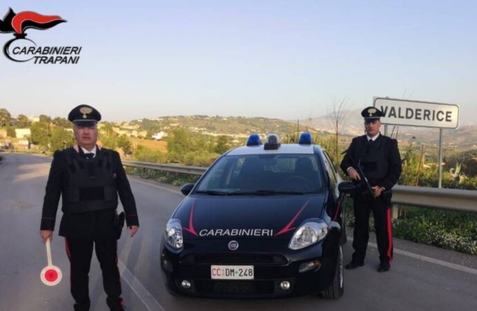 Valderice, un arresto e una denuncia da parte dei carabinieri