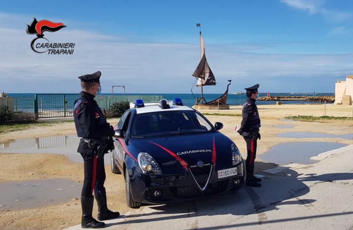 I carabinieri eseguono controlli a tappeto a Salemi e Mazara, scattano 1 arresto e 7 denunce