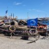 Pantelleria, recuperati centinaia di pneumatici dai fondali del porto