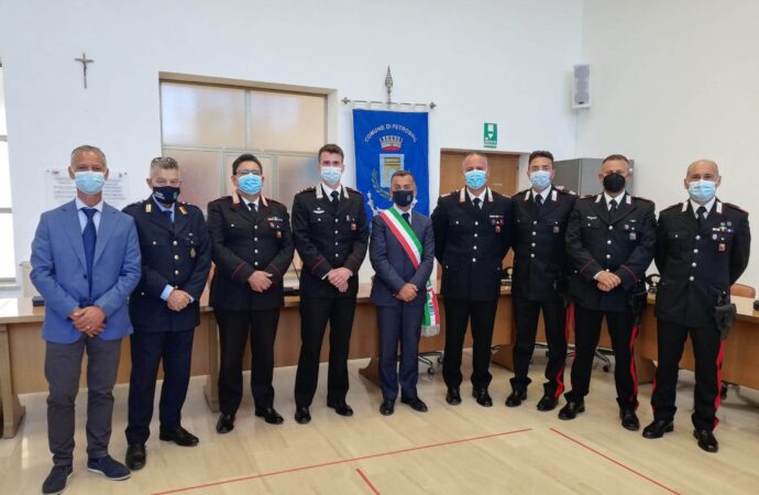 Consegnati gli Encomi a 4 Carabinieri delle Stazioni di Petrosino e Marsala