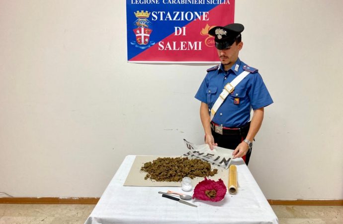 Salemi, i carabinieri arrestano un 35enne