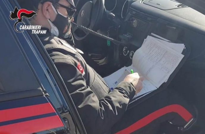 Controlli dei carabinieri a Mazara, 8 persone denunciate