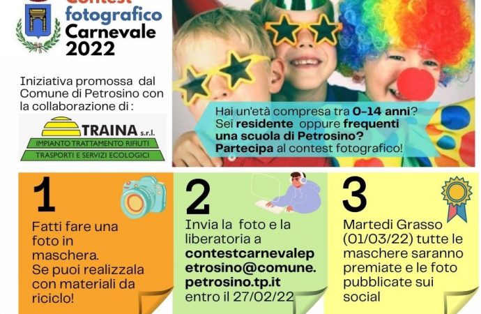 A Petrosino il “Contest Fotografico Carnevale 2022”