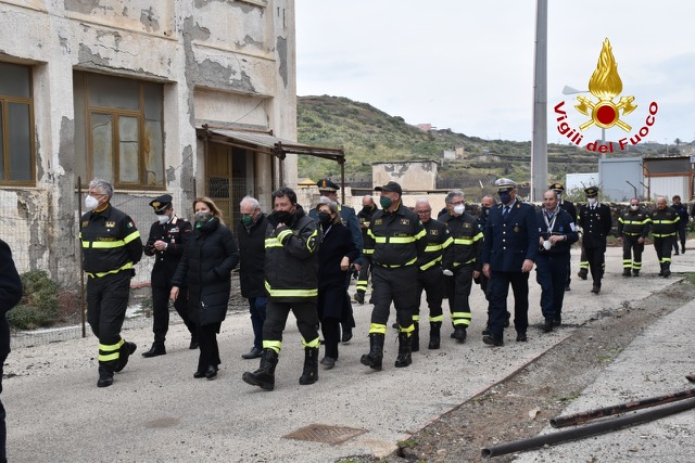  Il Sottosegretario Carlo Sibilia in visita al Distaccamento dei vigili del fuoco di Pantelleria