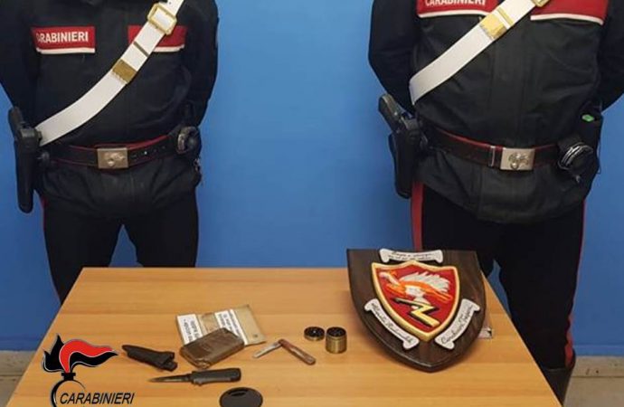 Un arresto eseguito dai Carabinieri della Compagnia di Trapani
