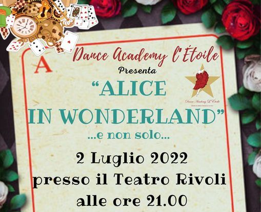 VIDEO – Al teatro Rivoli, sabato 2 Luglio, il saggio “Alice in Wonderland” della Dance Academy l'”Etoile” di Mazara