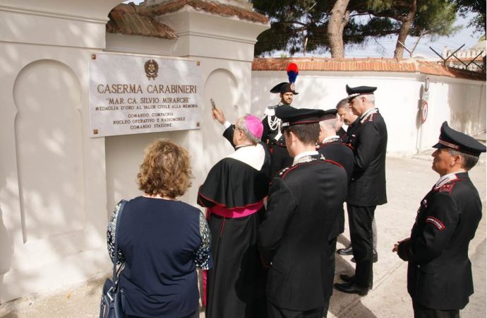 Marsala, cerimonia di commemorazione del Maresciallo Silvio Mirarchi