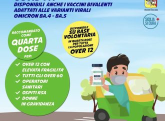 Covid, al via le prenotazioni in Sicilia per vaccini varianti Omicron agli over 12