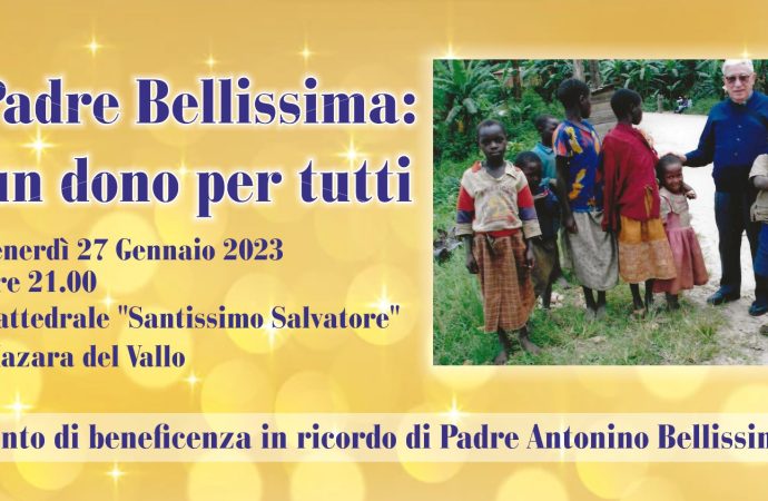 “Padre Bellissima: un dono per tutti”. Serata di beneficenza il 27 gennaio in Cattedrale