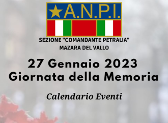 Giornata della Memoria, la sezione Anpi “Comandante Petralia” sarà presente ad alcune iniziative