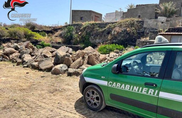 Controlli sulle attività edilizie in aree protette a Pantelleria: scattano denunce e sanzioni