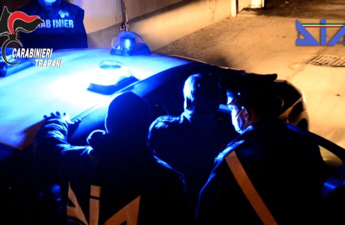 Arresto eseguito dai Carabinieri del Nucleo Investigativo e dalla Dia di Trapani